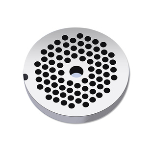 32绞肉机配件不锈钢刀片孔板篦子通用出料孔板出肉板