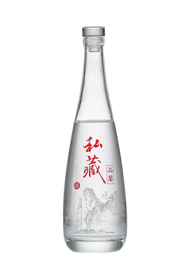 密封品酒白酒瓶一斤装空瓶玻璃瓶