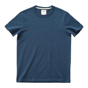 吃茶去重磅圆领全棉短袖T恤 复古厚实纯棉296g/m2 男女百搭