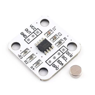 AS5600磁编码器 磁感应角度测量传感器模块 12bit高精度 TOUGLESY