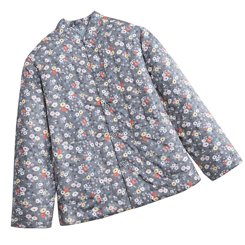 冬季手工棉花加厚保暖妈妈棉服