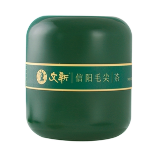春茶上市文新信阳毛尖绿茶2026新茶茶叶明前特级嫩芽叶绿罐装50g