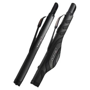 肯格鲁新款碳纤纹伸缩鱼竿包超长海杆包独节路亚竿包船竿包海钓包