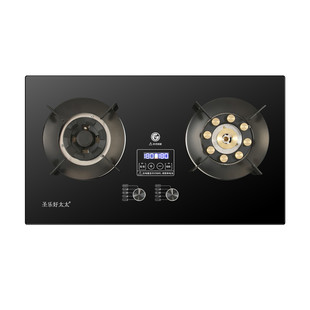 圣乐好太太燃气灶双灶家用煤气灶天然气液化气台式猛火灶家用炉具