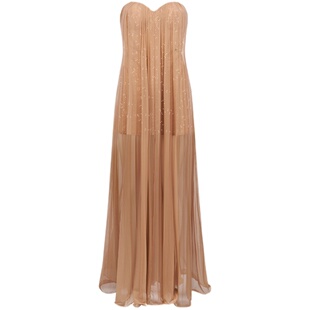 阿尔忒弥斯美伢Sheer Luck 24新款Thea网纱褶皱抹胸长裙合集