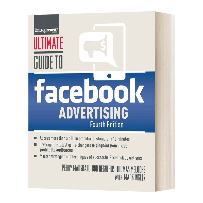 英文原版 Ultimate Guide to Facebook Advertising Facebook 广告的最终指南 英文版 进口英语原版书籍