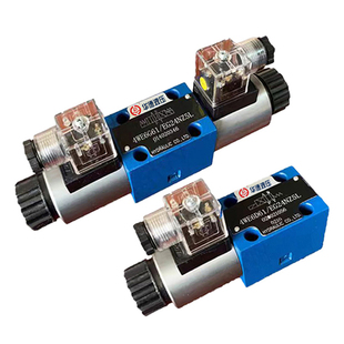 北京华德正品液压电磁换向阀双向电磁阀4WE6E/J/G单头6D三位四通