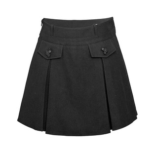 D-HARRY/迪哈利2025冬季新款通勤百搭休闲黑色短裤DH254L62913T