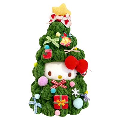 日本正版三丽鸥kitty毛绒公仔