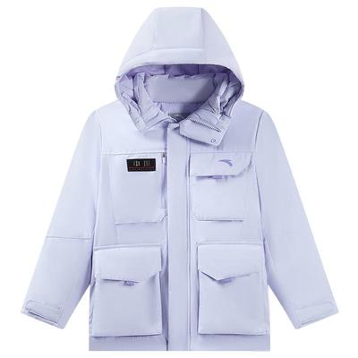 安踏儿童女大童羽绒服