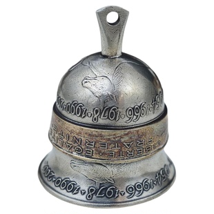 【币风堂】利比里亚生肖马铃铛硬币挂件车挂件钥匙扣包包挂件