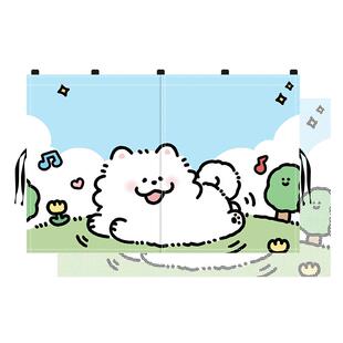 汽车窗帘夏季通用双层防晒网纱防蚊磁吸式隐私伸缩车用车内遮阳帘