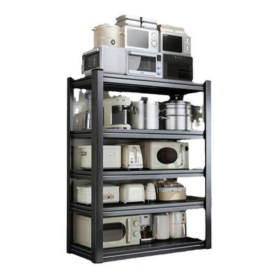 家用厨房置物架加厚碳钢收纳货架