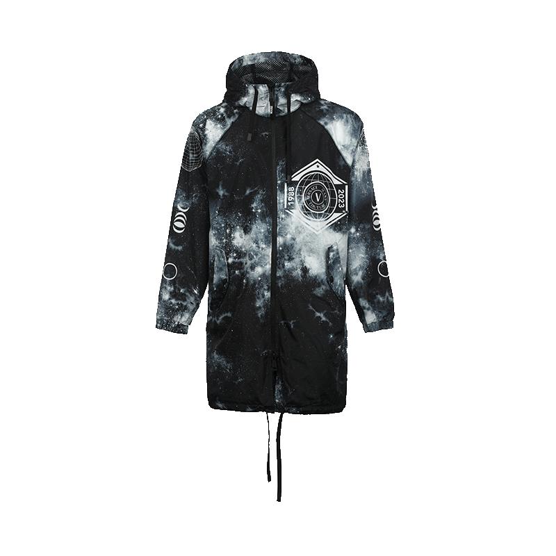 【自营】Versace Jeans Couture范思哲男士星空宽松中长款风衣