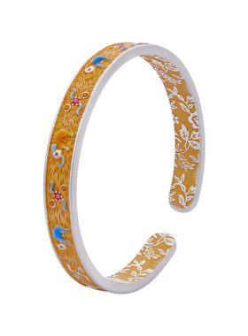 顺庆银楼新中式女S9999纯银手镯