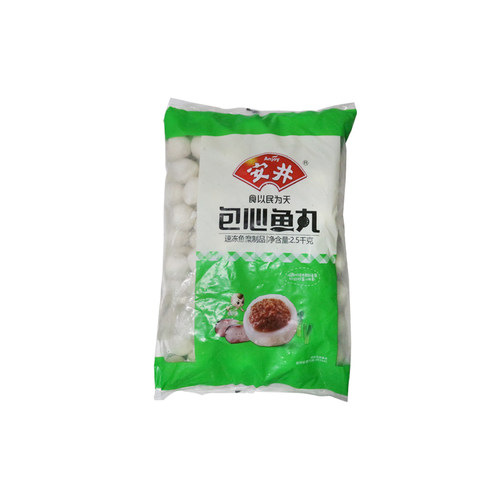 安井包心鱼丸福州鱼丸5斤关东煮麻辣烫串串冒菜火锅食材 火锅丸子