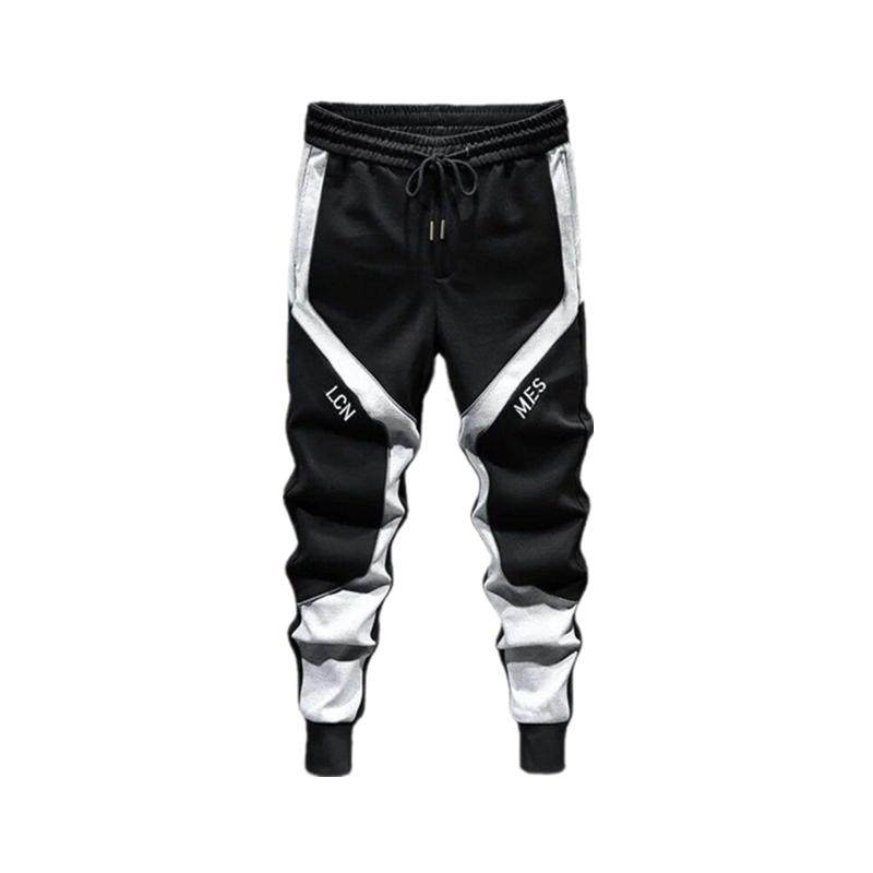 男人干活穿的裤子耐磨上班工作服春秋冬加绒工装潮牌休闲运动卫裤