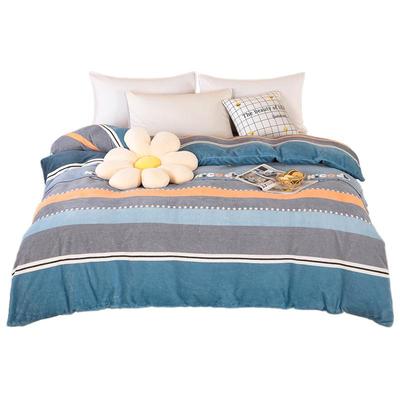 秋冬新款牛奶绒法兰绒加厚防静电