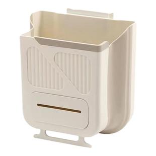 家里厨房弄上个这个壁挂式垃圾桶 实用省空间！