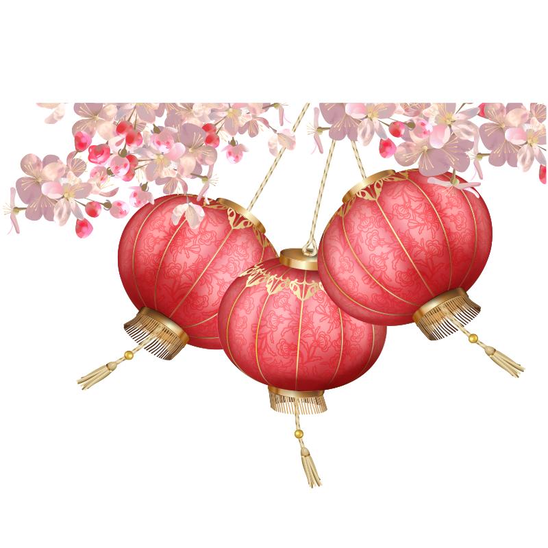 新年玻璃门橱窗静电贴纸