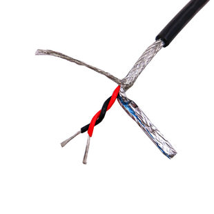 二芯国标485信号线2芯RVSP双绞屏蔽线0.2/0.3/0.5/0.75/1.0/1.5平