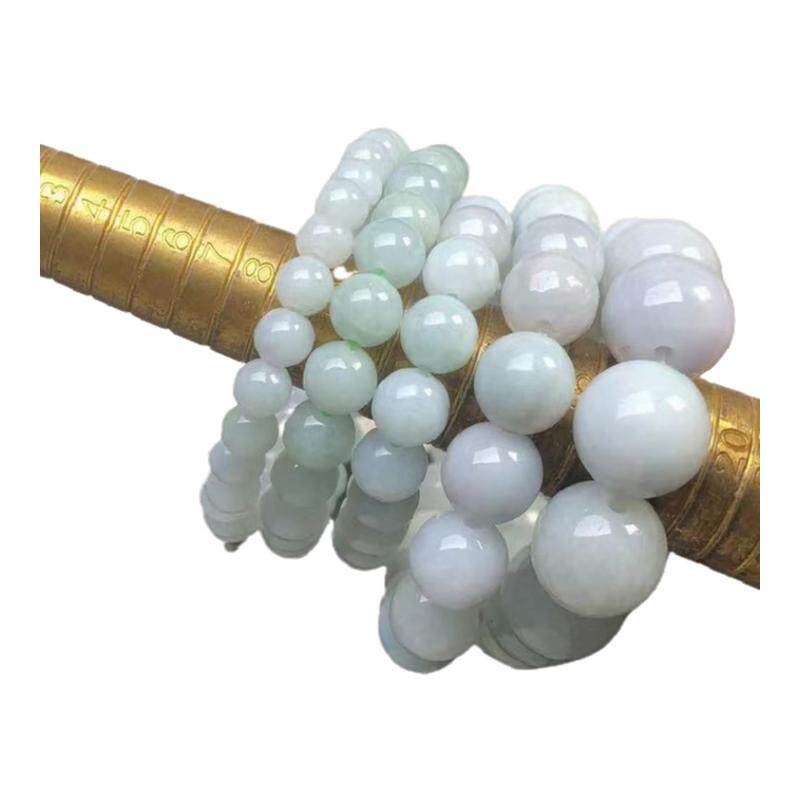 隆慈缘A货翡翠源头直发8mm10mm13mm18MM手串玉手链有瑕疵翡翠手链