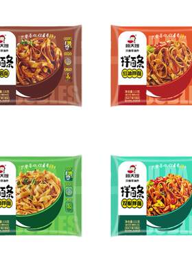 顾大嫂辣白菜拌面条非油炸方便面