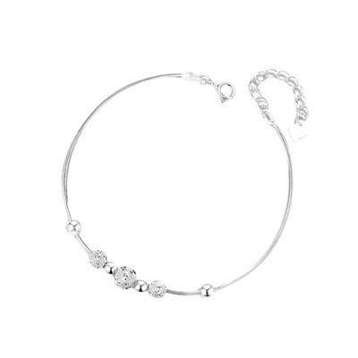 DAISY BEAUTY轻奢S999足银转运珠国风三生三世手链本命年