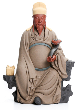 陶瓷神像摆件家用客厅装饰品摆设