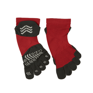 Tabio袜子男运动舒适透气足弓支撑跑步健身训练登山百搭五指男袜