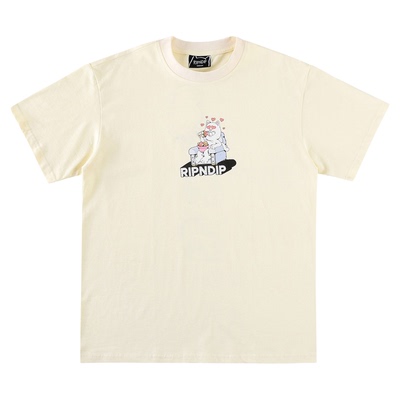 美国RIPNDIP搞怪中指沙发猫短袖