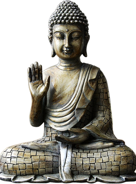 释迦摩尼如来佛祖佛像桌面摆件