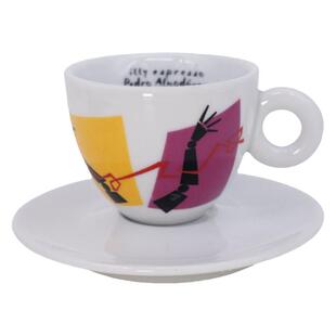 意大利illy咖啡杯2009年艺术版大导演阿莫多瓦意式浓缩与卡布杯