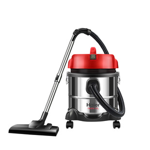 海尔吸尘器家用大吸力干湿两用强力大功率小型桶式装修猫毛吸尘机