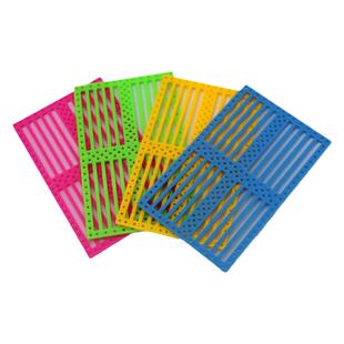 DIY塑料多孔板万用板栅板多功能安装板 双面万能板玩具模型车配件