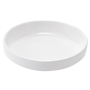 密胺韩式小菜盘子仿瓷餐具白色圆形小菜碟餐厅饭店小碟子窝盘商用