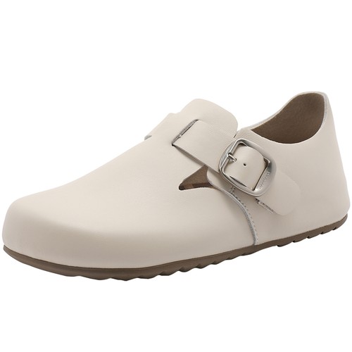 百丽周雨彤推荐全麦吐司1代新款加绒女鞋子全包勃肯鞋B7Z2DCM4