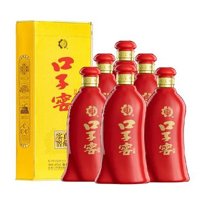 口子窖6年型41度整箱白酒