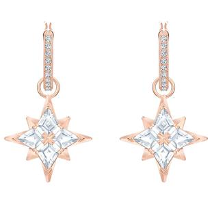 施华洛世奇Symbolica星星造型耳环耳钉水滴形耳饰女饰品新年礼物