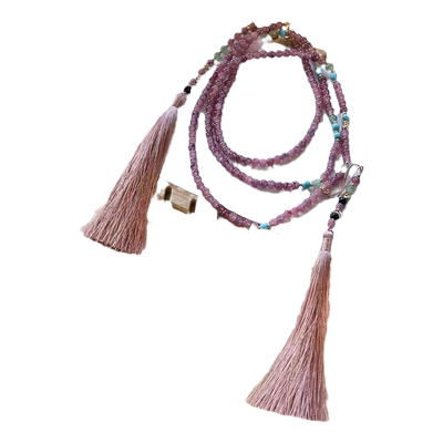 民族风斜挎珠链中式日常穿搭配饰