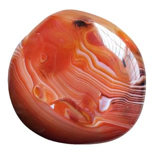 五彩雨花石原石天然水晶缠丝红玛瑙奇石手把造景鱼缸石盆栽批发