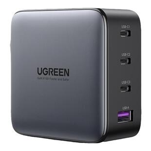 绿联100W氮化镓充电器多口PD快充头适用苹果17pro华为小米Macbookair笔记本电脑平板手机三Typec四口充电插头