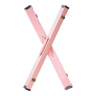 美国KONLLEN万世康伦粉漾粉色女生便携式二分之一大头杆台球杆盒