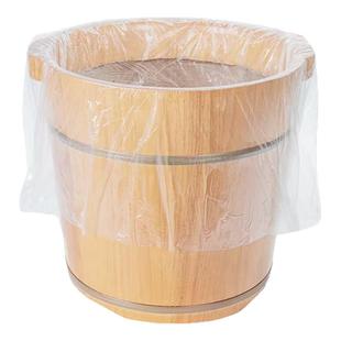 一次性泡脚袋足疗袋子木桶袋足浴店专用加厚高桶深桶塑料袋子桶膜