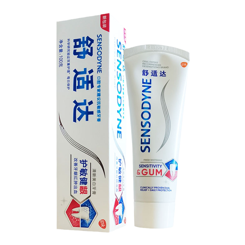 舒适达抗敏护龈牙膏100g过敏修复