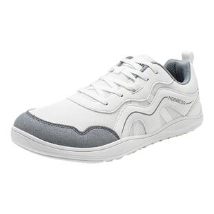 HOBIBEAR男鞋秋季轻便平底休闲运动鞋男士宽脚鞋男款工作鞋宽头鞋