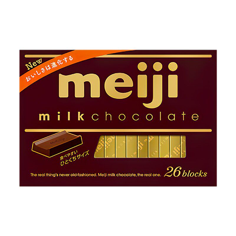 3盒/日本进口儿童零食品明治钢琴巧克力盒装送礼纯黑特浓草莓牛奶