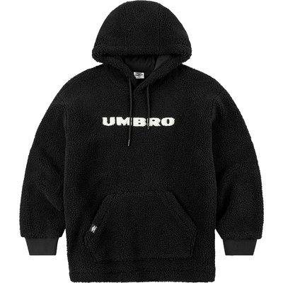 umbro茵宝拉链卫衣仿羊羔绒外套