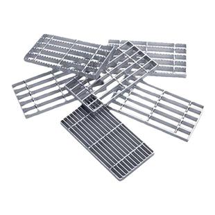 镀锌钢格栅排水沟盖板平台踏步板不锈钢楼梯洗车房地格栅钢格板