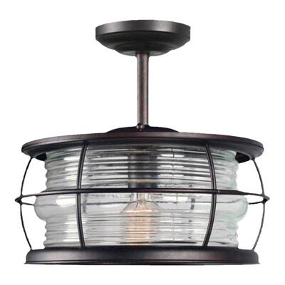 美国进口复古阳光玻璃吸顶灯